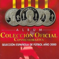 Coleccionismo deportivo: ALBUM VACIO PARA LA COLECCION DE LAS MEDALLAS DE LOS JUGADORES DE LA SELECCION ESPAÑOLA DELAÑO 2000. Lote 353501898