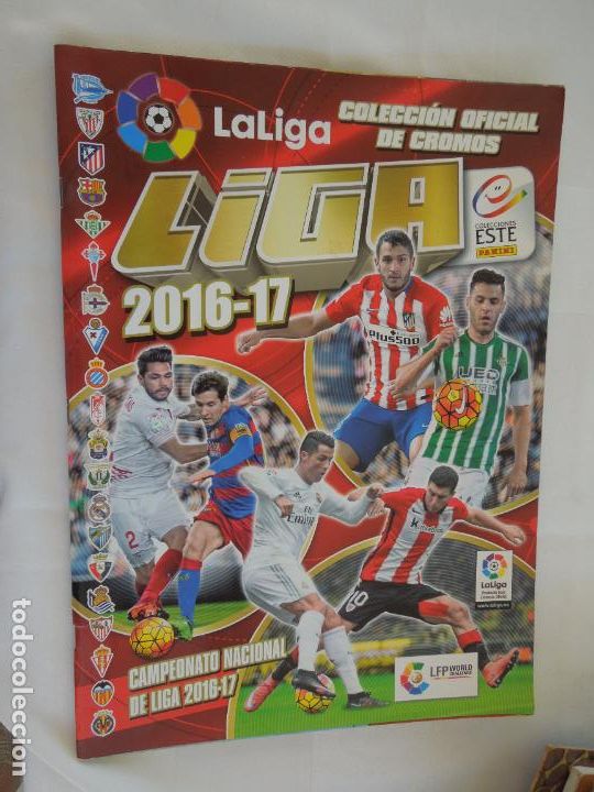 Colecionismo desportivo: ALBUM LA LIGA 2016-2017- SIN CROMOS