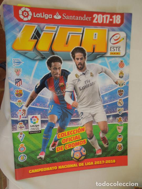 Colecionismo desportivo: ALBUM LA LIGA 2017-2018 - SIN CROMOS