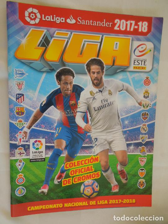 Colecionismo desportivo: ALBUM LA LIGA 2017-2018 - SIN CROMOS