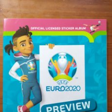 Coleccionismo deportivo: ÁLBUM UEFA EURO 2020 PREVIEW PANINI NUEVO VACÍO PLANCHA