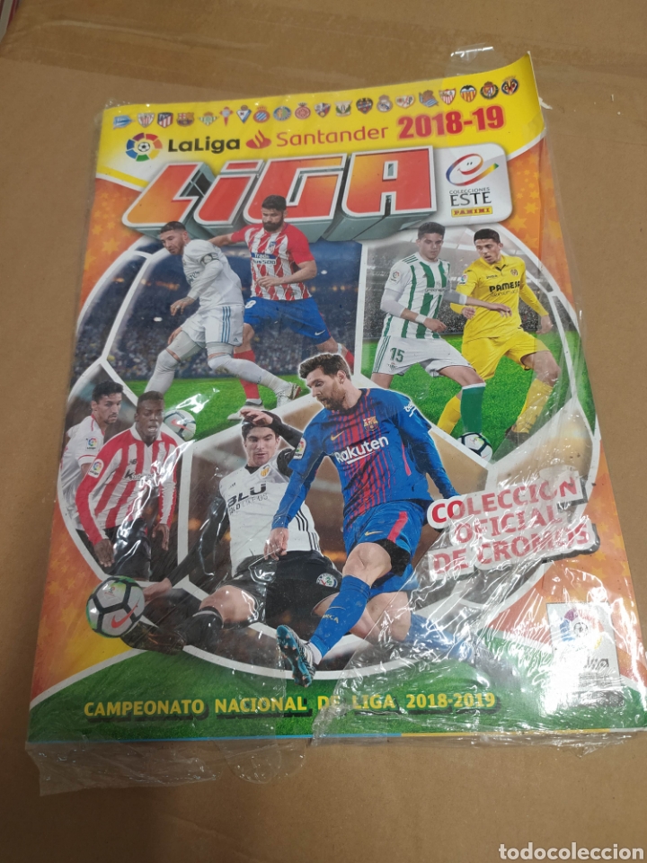 Colecionismo desportivo: &Aacute;LBUM VACIO - LIGA ESTE 2018-2019