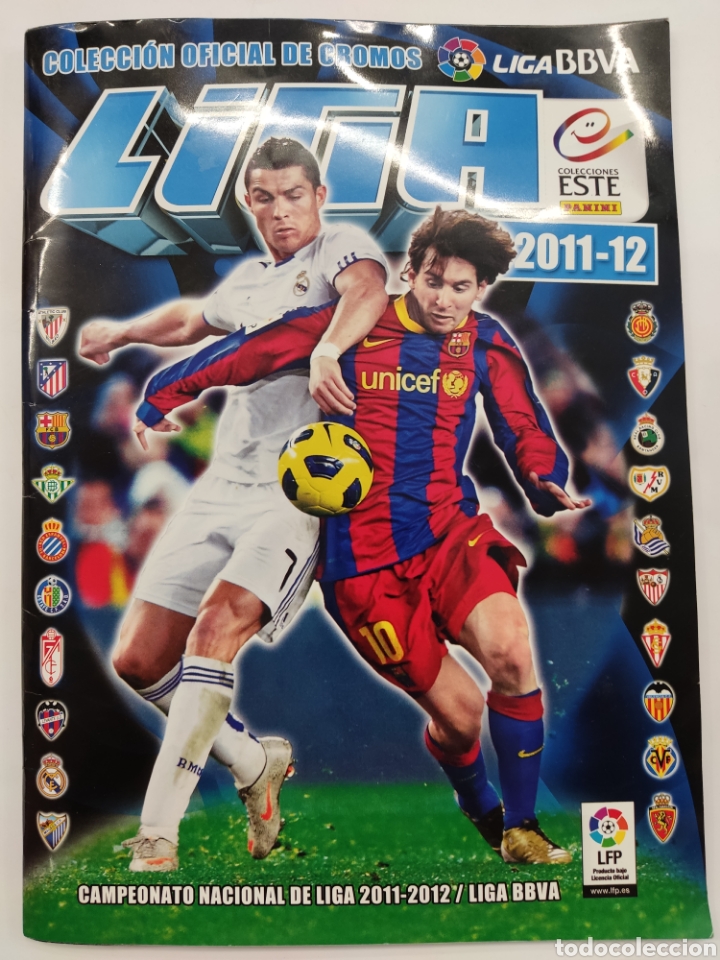Colecionismo desportivo: Album f&uacute;tbol liga 2011-2012.