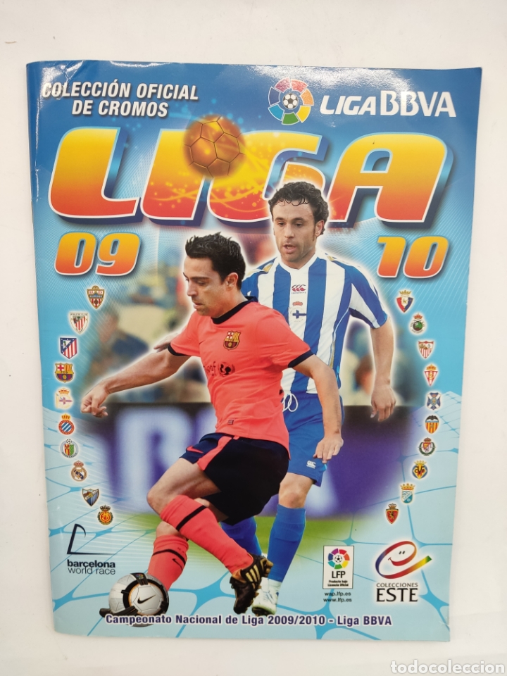 Colecionismo desportivo: Album liga 09-10, casi completo