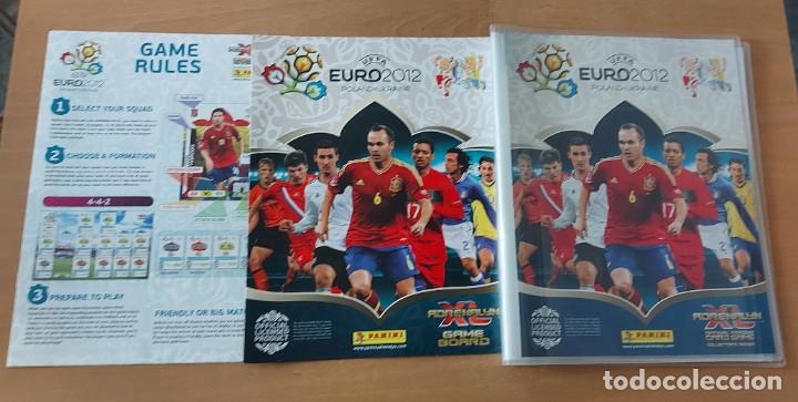 Colecionismo desportivo: &Aacute;LBUM EURO 2012 NUEVO CON INSERTOS Y 5 CARDS LIMITED EDITION