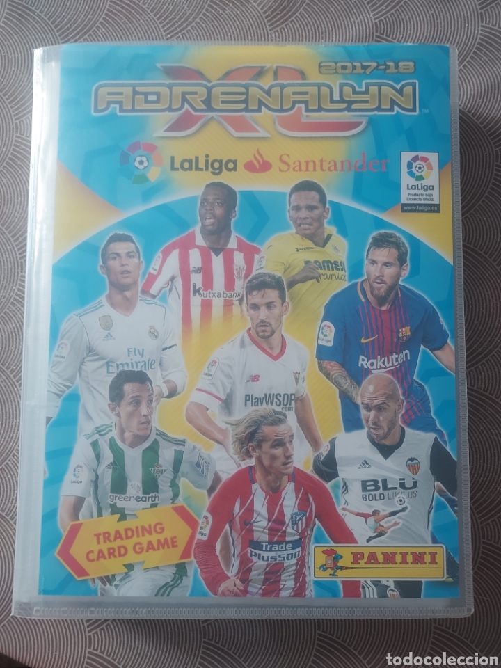 Colecionismo desportivo: ALBUM ADRENALYN 2017 2018 XL PANINI CON 565 CROMOS CARDS (ES2)