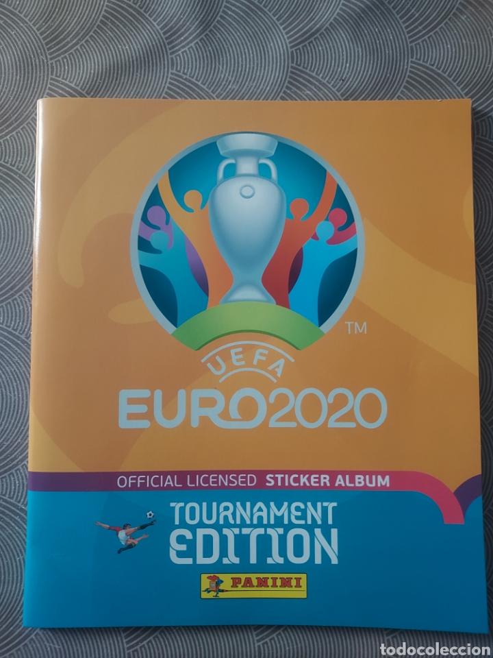 Colecionismo desportivo: ALBUM PLANCHA UEFA EURO 2020 EN PERFECTO ESTADO (CPG)