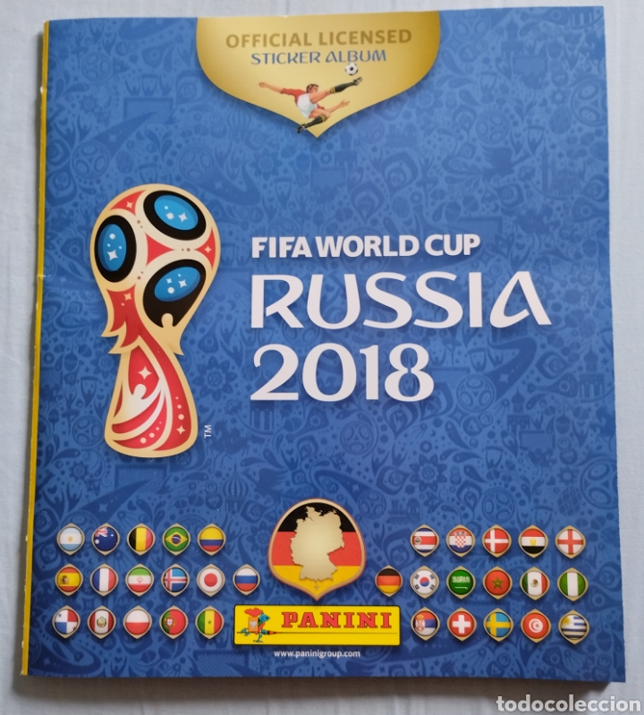 Collectionnisme sportif: Mundial Rusia 2018. Panini. Edici&oacute;n alemana
