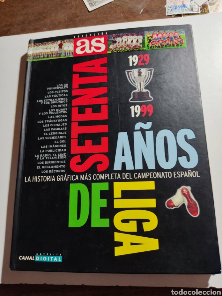 Collectionnisme sportif: Libro &aacute;lbum setenta a&ntilde;os de liga 1999
