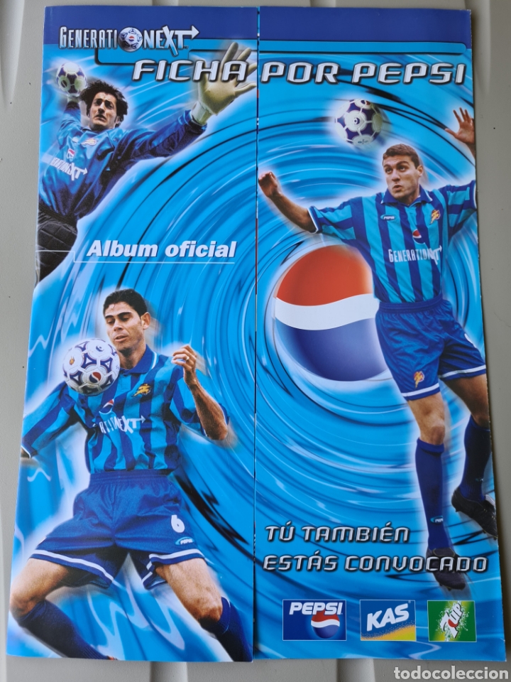 Sports collectibles: GENERATION NEXT PEPSI VACIO PLANCHA