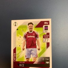 Coleccionismo deportivo: 56. RICE (WEST HAM) MATCH ATTAX TOPPS CHAMPIONS 22-23. Lote 364902036
