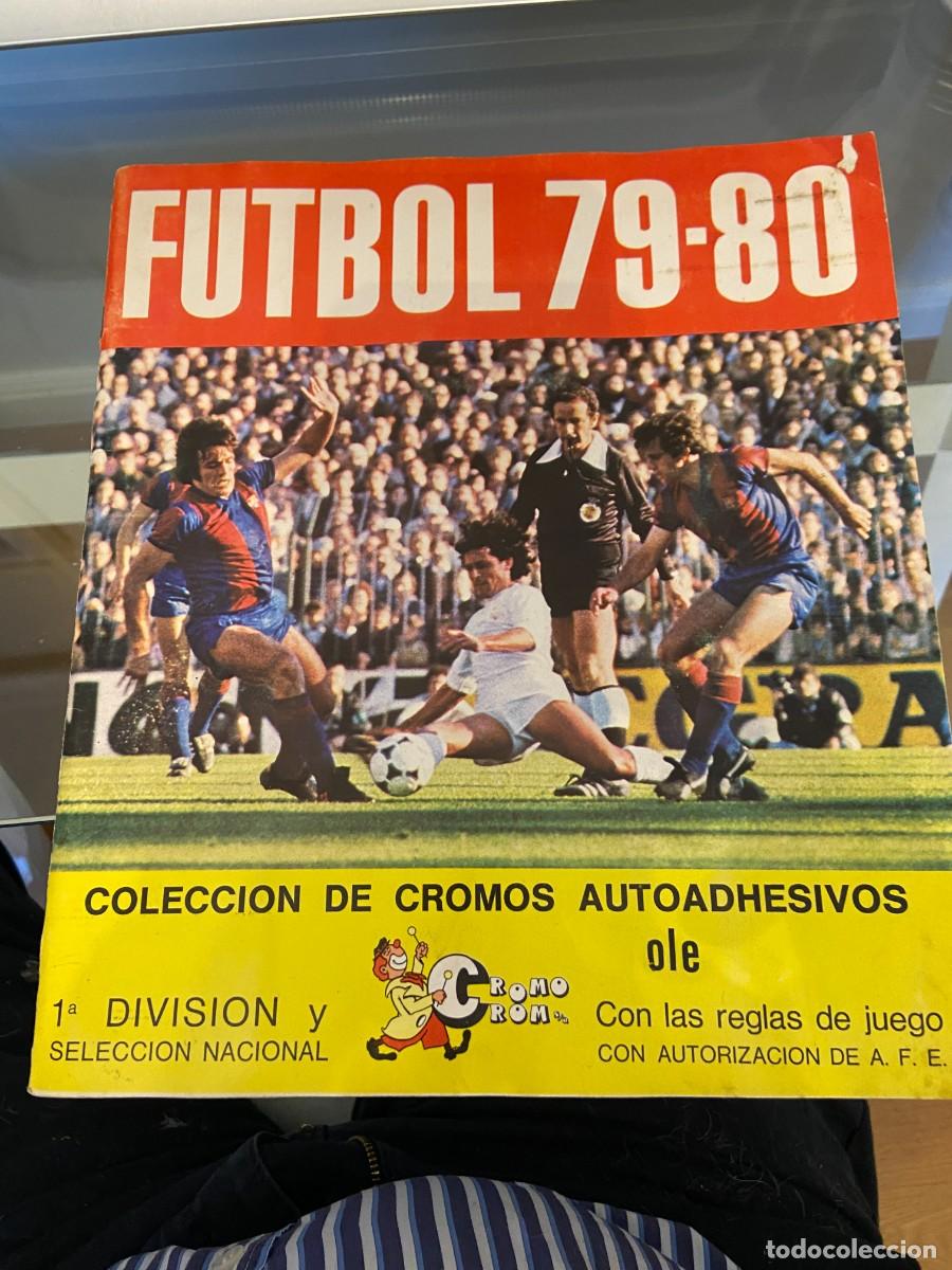 Collezionismo sportivo: FUTBOL 79 80 CROMO CROM CON 353 CROMOS SE PUEDE LLEGAR A VENDER SUELTOS