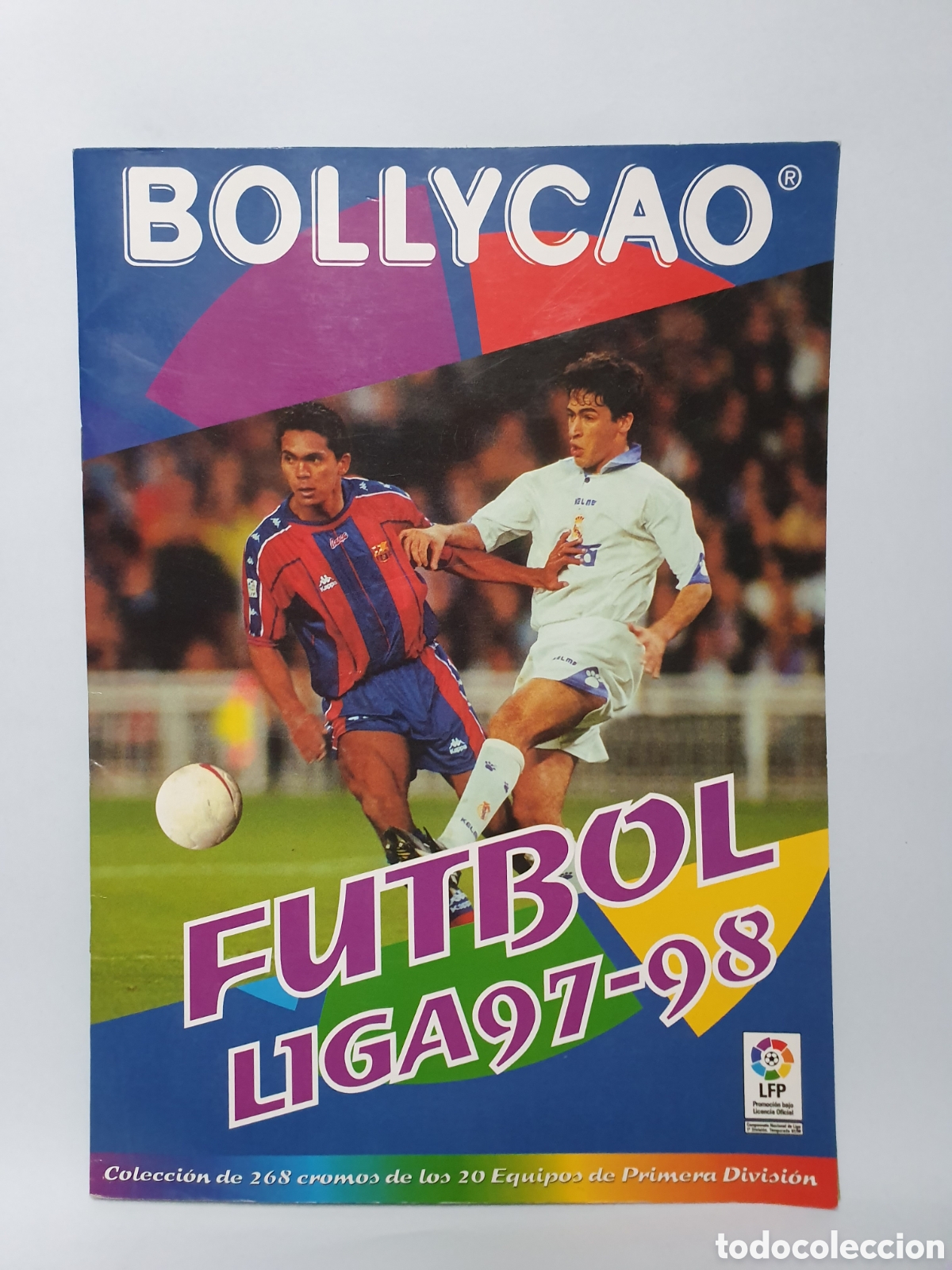 Collectionnisme sportif: ALBUM BOLLYCAO. FUTBOL LIGA 97-98. PRIMERA DIVISI&Oacute;N. SIN CROMOS.
