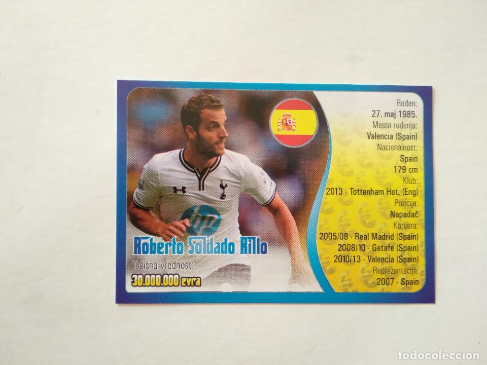 Collectionnisme sportif: 51 SOLDADO TOTTENHAM CROMO FUTBOL SCHOOL SHOP SVETSKO FUDBALSKO TRZISTE SERBIA 2014