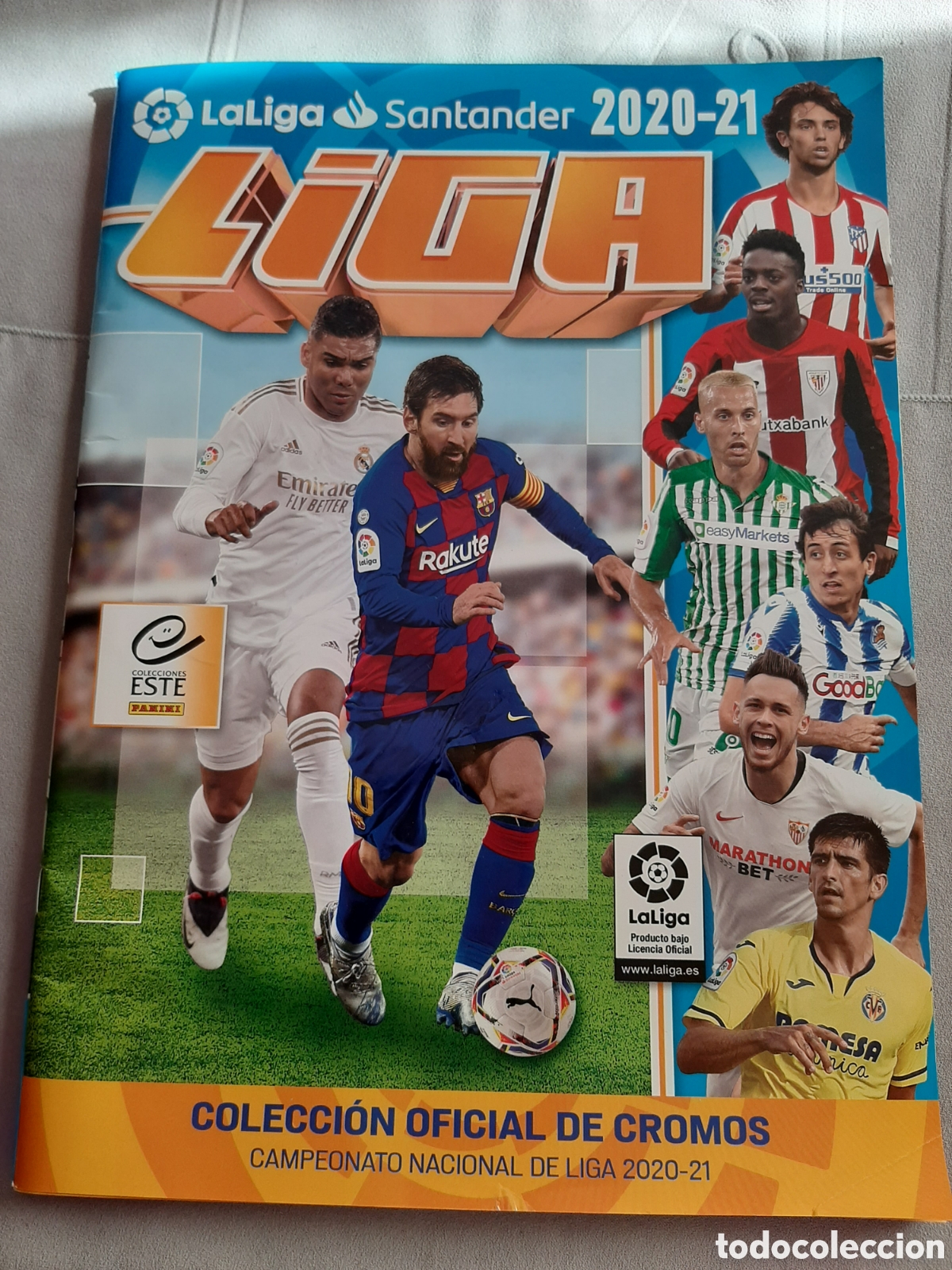 Collezionismo sportivo: ALBUM LIGA SANTANDER 2020 2021 PANINI VAC&Iacute;O
