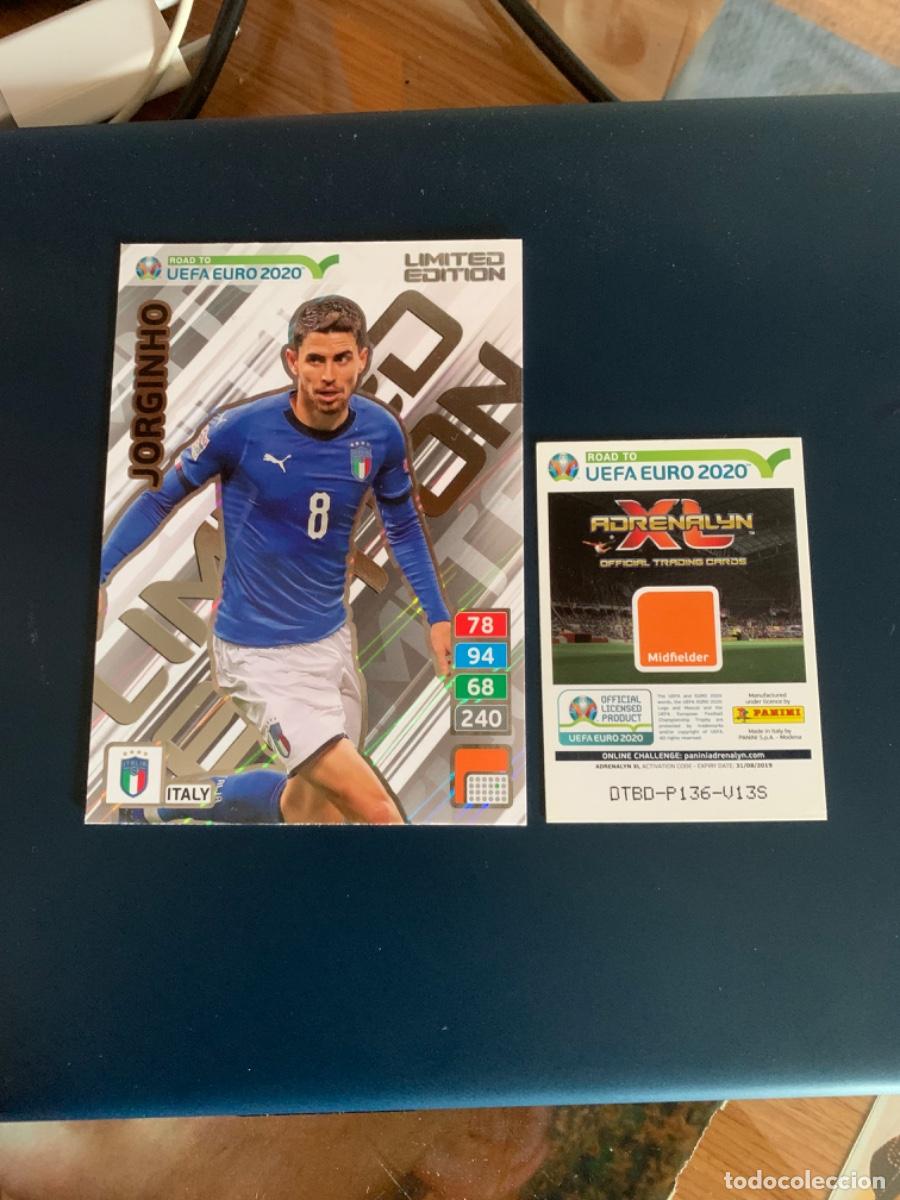 Colecionismo desportivo: Road to euro 2020 limited xxl jorginho (Italia)