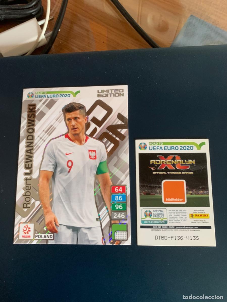Colecionismo desportivo: Road to euro 2020 limited xxl lewandowski (polonia)