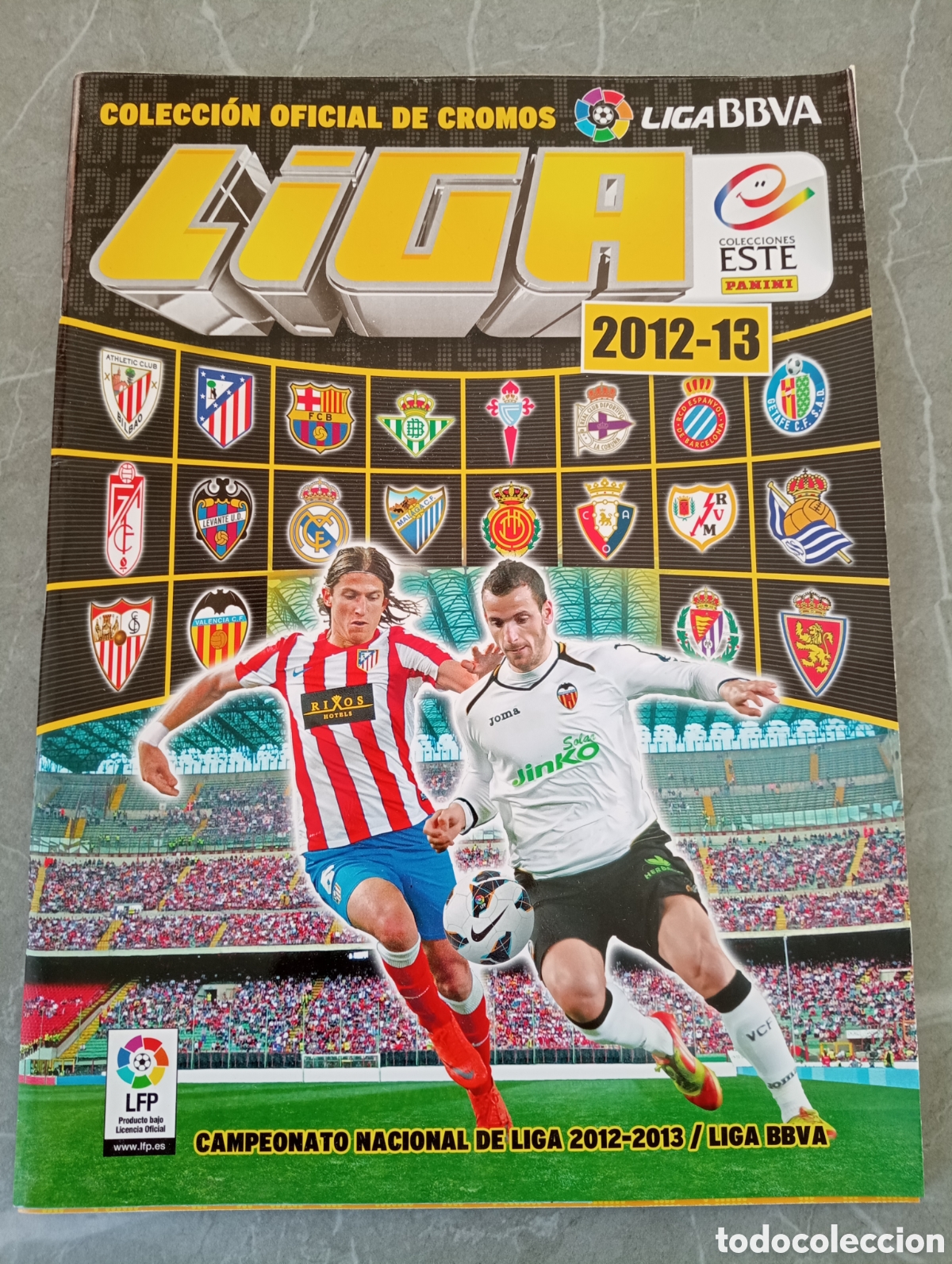 Collezionismo sportivo: Album liga 2012 13 vac&iacute;o plancha