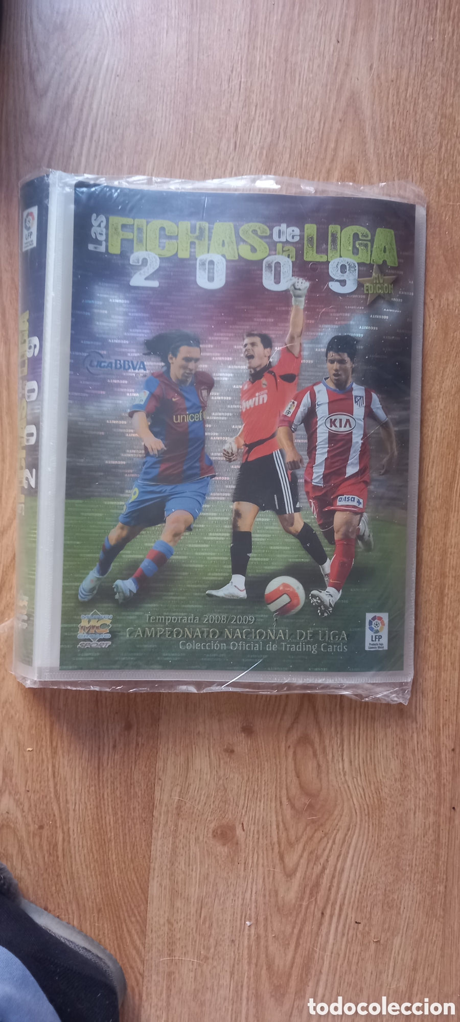 Collezionismo sportivo: ALBUM ARCHIVADOR DE PLASTICO VERSION SECURITY MUNDICROMO 2009- 08/09. PRECINTADO