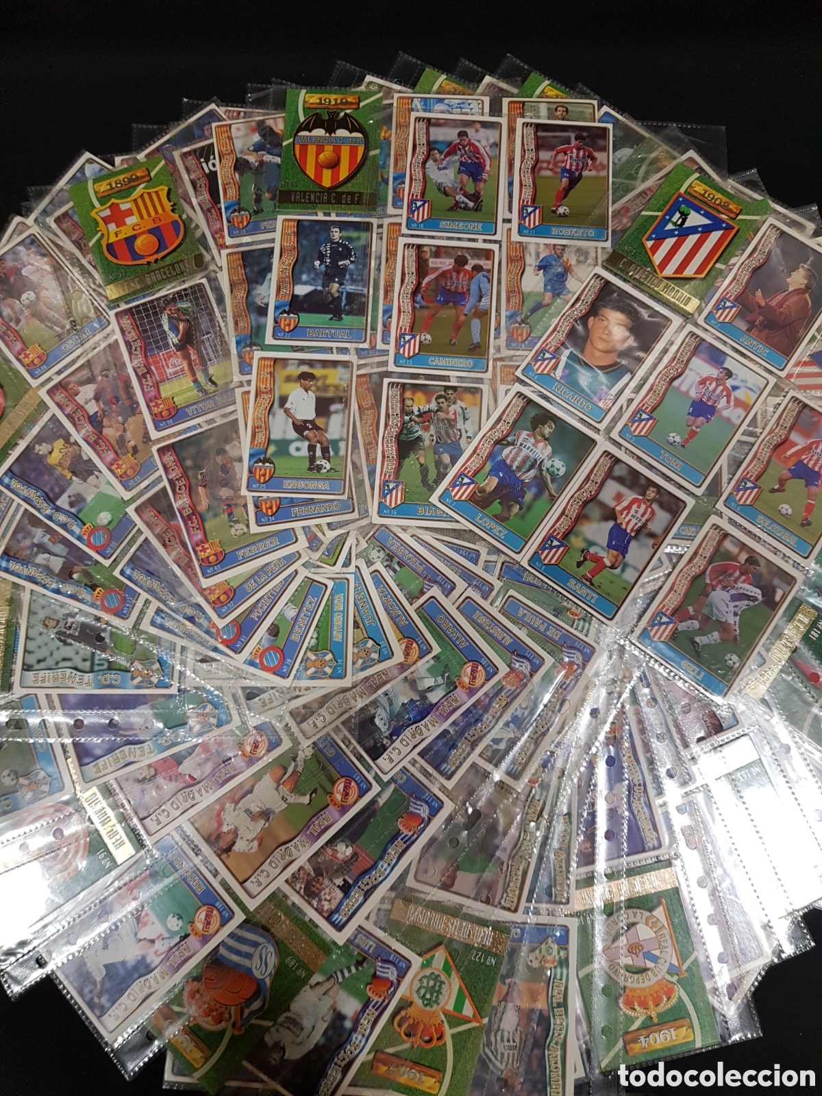 Collezionismo sportivo: Las fichas de La Liga 1996 - 1997 Mundicromo