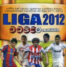 Coleccionismo deportivo: ALBUM LIGA 2012 BBVA OFFICIAL QUIZ GAME COLLECTION