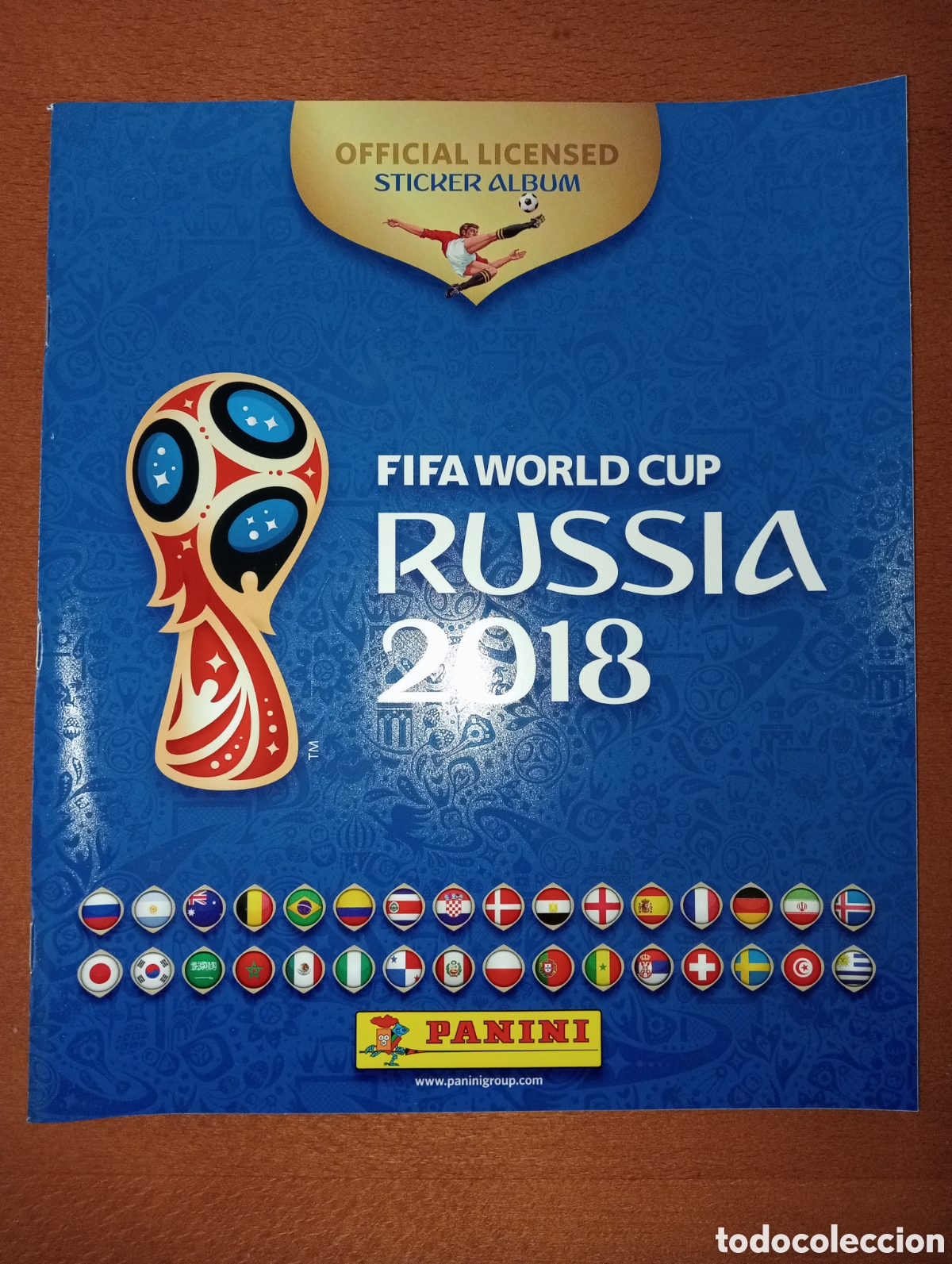 Collezionismo sportivo: &Aacute;lbum vac&iacute;o FIFA World Cup Rusia Russia Panini
