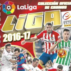 Coleccionismo deportivo: ALBUM DE LA LIGA 2016/17 CON 198 CROMOS PERFECTO ESTADO