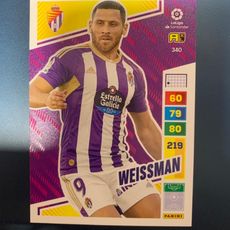 340. weismann (valladolid) adrenalyn 22-23 - Compra venta en todocoleccion