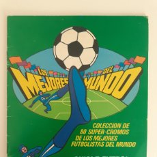 Coleccionismo deportivo: ÁLBUM LOS MEJORES DEL MUNDO-CHICLE FUTBOL BOOMER. Lote 390644749