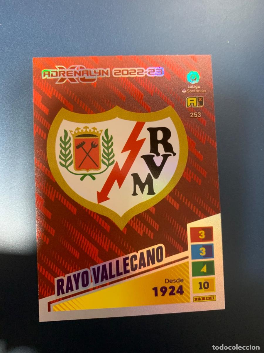 Colecionismo desportivo: 253. Escudo rayo adrenalyn 22-23