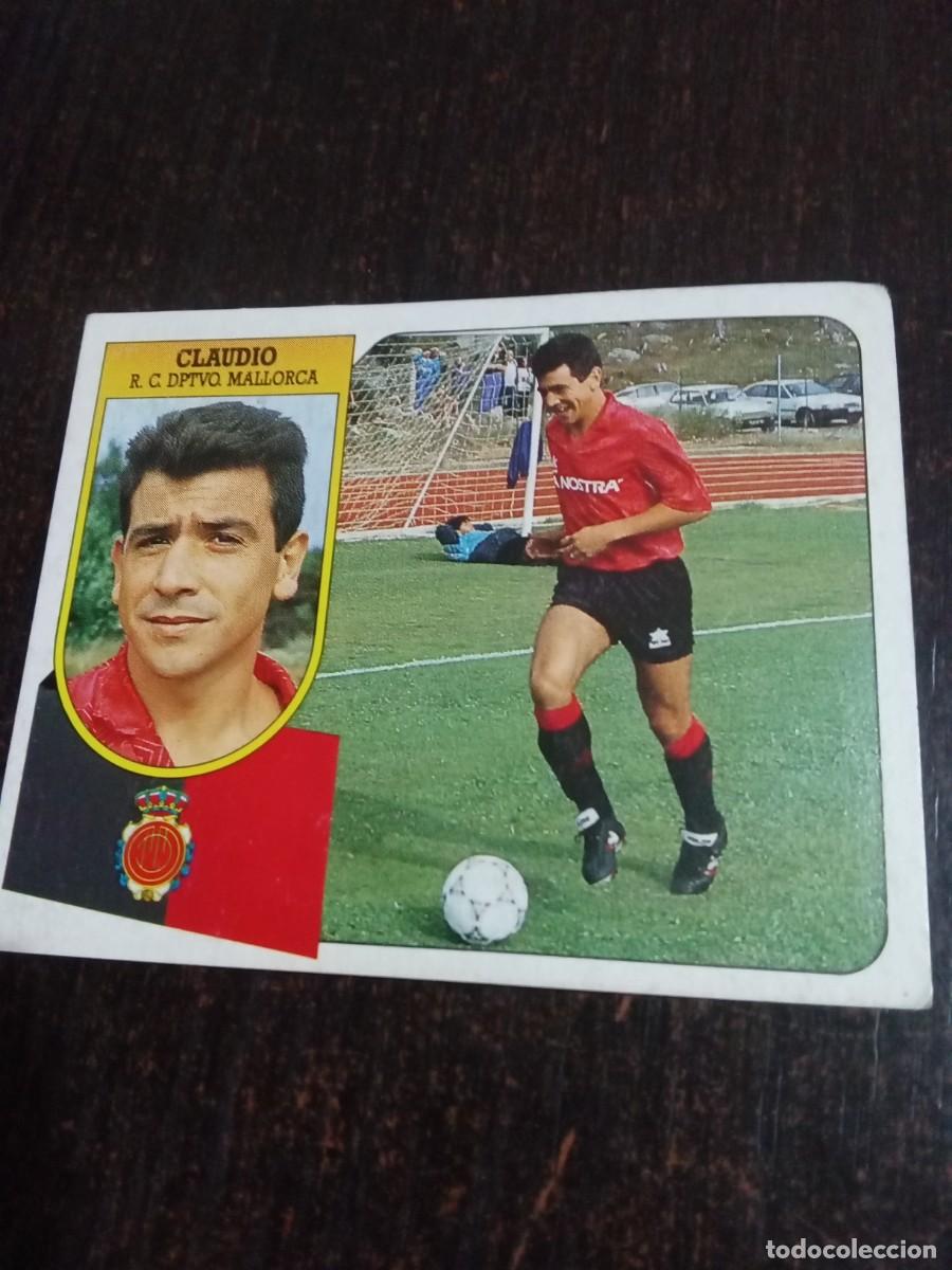 Colecionismo desportivo: CLAUDIO MALLORCA FICHAJE N&ordm; 34 CROMO FUTBOL EDICIONES ESTE LIGA 1991-1992 91-92