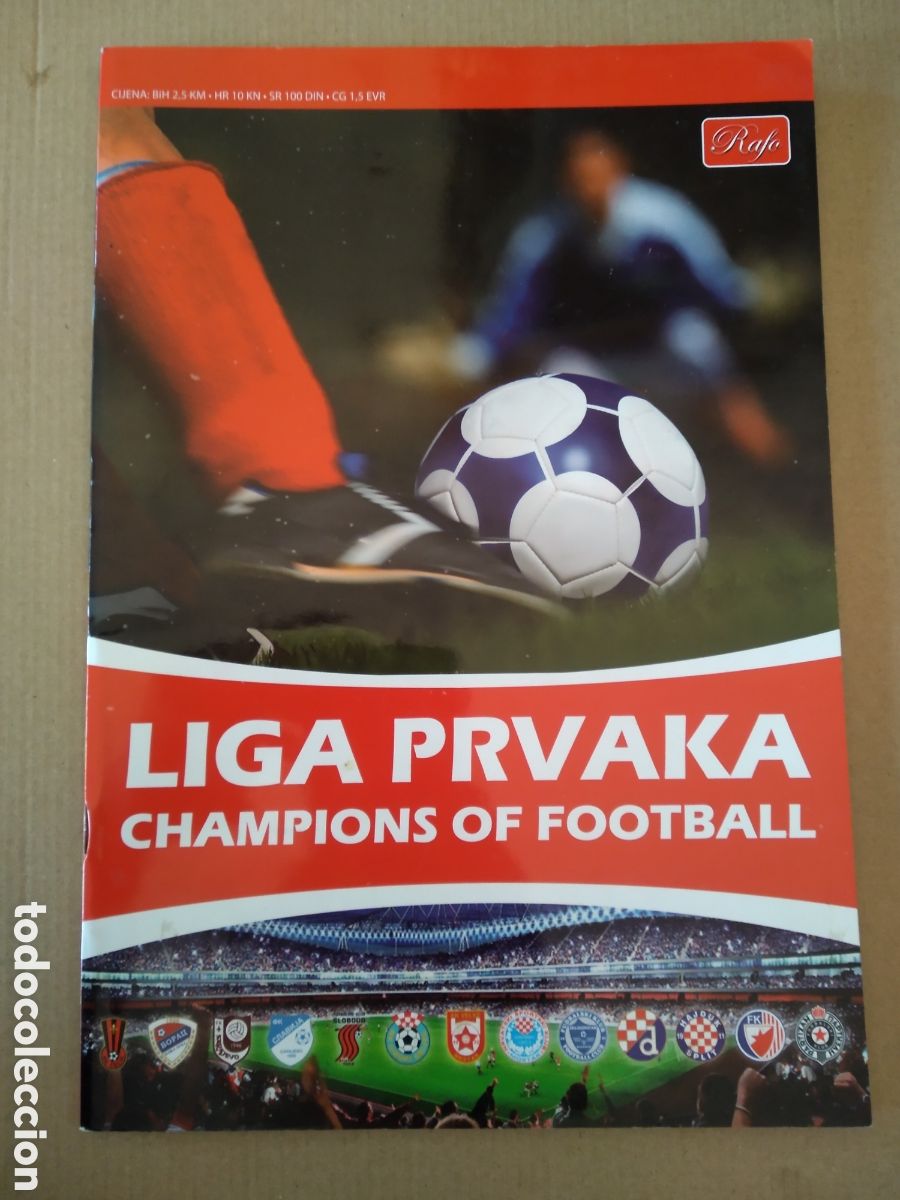 Colecionismo desportivo: ALBUM VACIO CROMO STICKER FUTBOL CHAMPIONS LEAGUE LIGA PRVAKA 2009 EDITORIAL RAFO