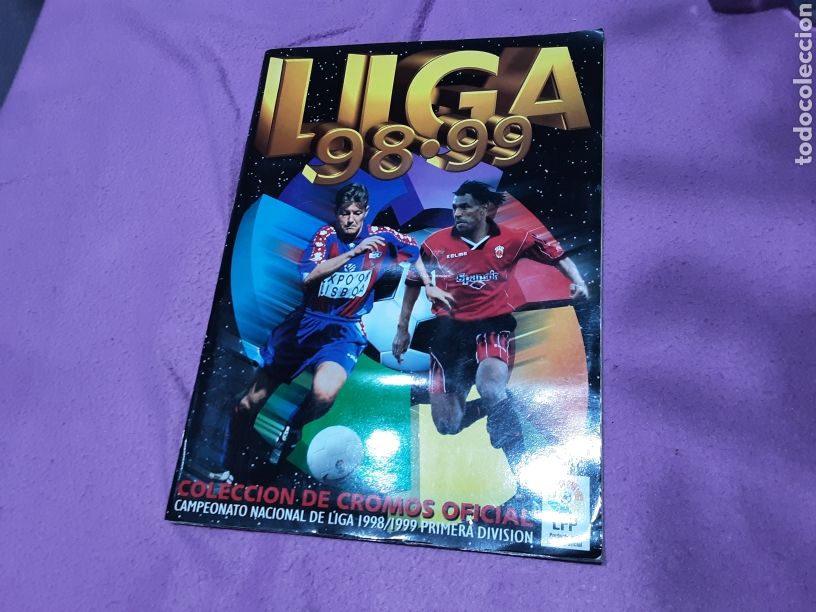 Collezionismo sportivo: ALBUN LIGA 1998 99 liga espa&ntilde;ola