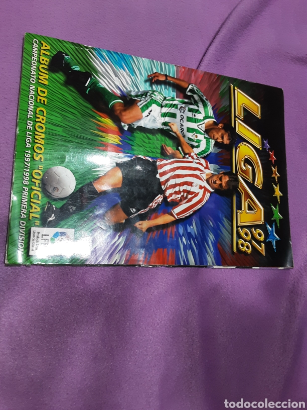 Collezionismo sportivo: ALBUN LIGA 1997.98 ed este