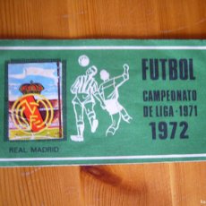 Coleccionismo deportivo: ALBUM CAMPEONATO DE LIGA 1971 1972 REAL MADRID CHOCOLATES ZAHOR. Lote 401114049
