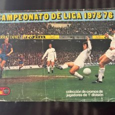 Coleccionismo deportivo: ALBUM DE CROMOS - CAMPEONATO DE LIGA 1975 1976 - 75 76 - EDICIONES ESTE. ARTIFUTBOL.. Lote 402383029