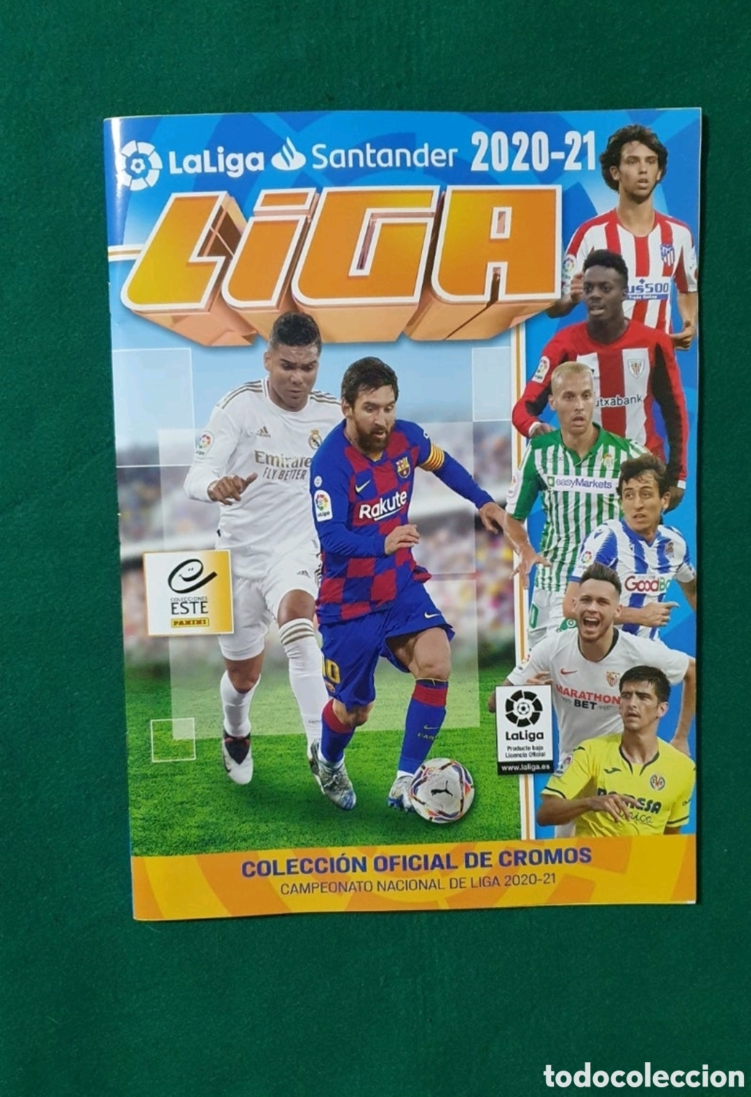 Collezionismo sportivo: &Aacute;lbum vac&iacute;o Liga 2020-21. Ediciones Este