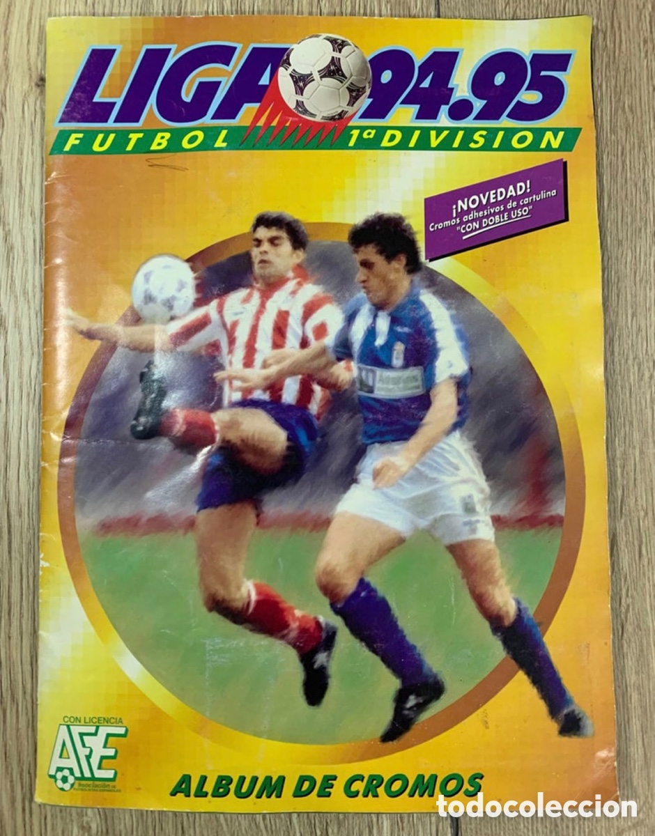 Collezionismo sportivo: Album Liga de F&uacute;tbol 94-95