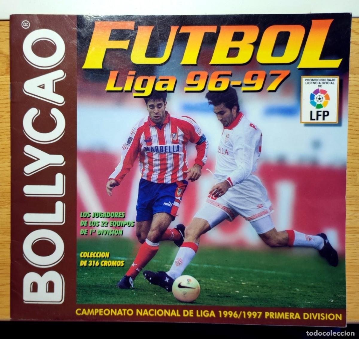 Coleccionismo deportivo: ALBUM FUTBOL BOLLYCAO 96-97 LIGA 1996-97 CONTIENE 16 CROMOS