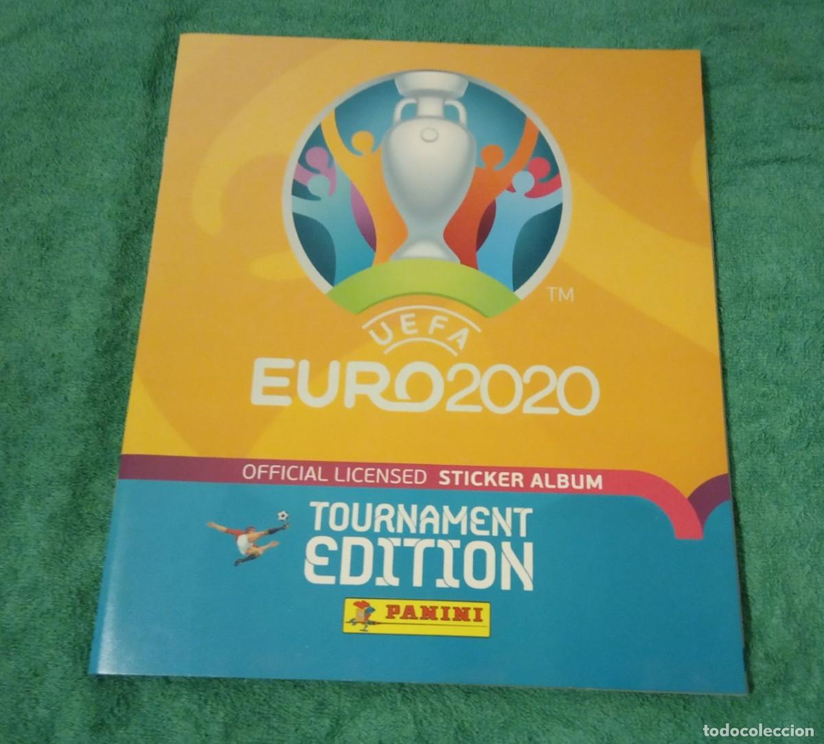 Sports collectibles: -ALBUM FUTBOL PANINI EUROCOPA 2020 UEFA EURO2020 TOURNAMENT EDITION -- NUEVO --