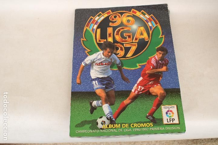 Colecionismo desportivo: ALBUM DE LIGA DE FUTBOL 1996 1997 EDICIONES ESTE TEMPORADA 96 / 97 !- c104