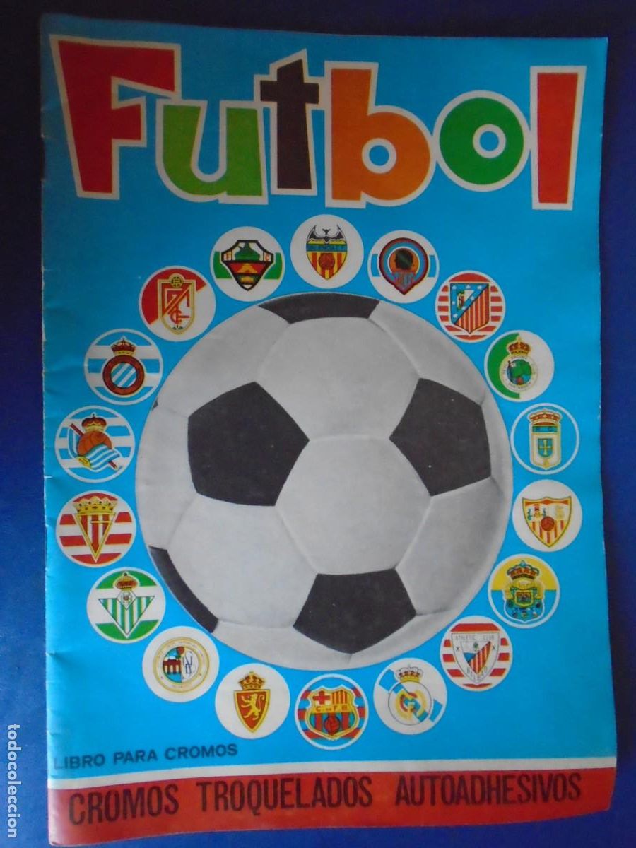 Collezionismo sportivo: (F-230600)ALBUM FUTBOL. CROMOS TROQUELADOS AUTOADHESIVOS. EDITORIAL MAGA. A&Ntilde;O 1975
