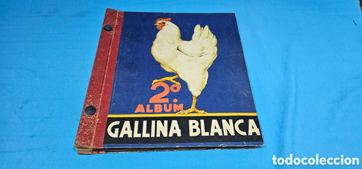 Collezionismo sportivo: 2&deg; ALBUM GALLINA BLANCA. EQUIPOS DE FUTBOL A&Ntilde;OS 50. CASI COMPLETO