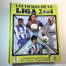 Coleccionismo deportivo: ALBUM FUTBOL LAS FILAS DE LA LIGA 2004 - TEMPORADA 2003/2004 MUINDICROMO