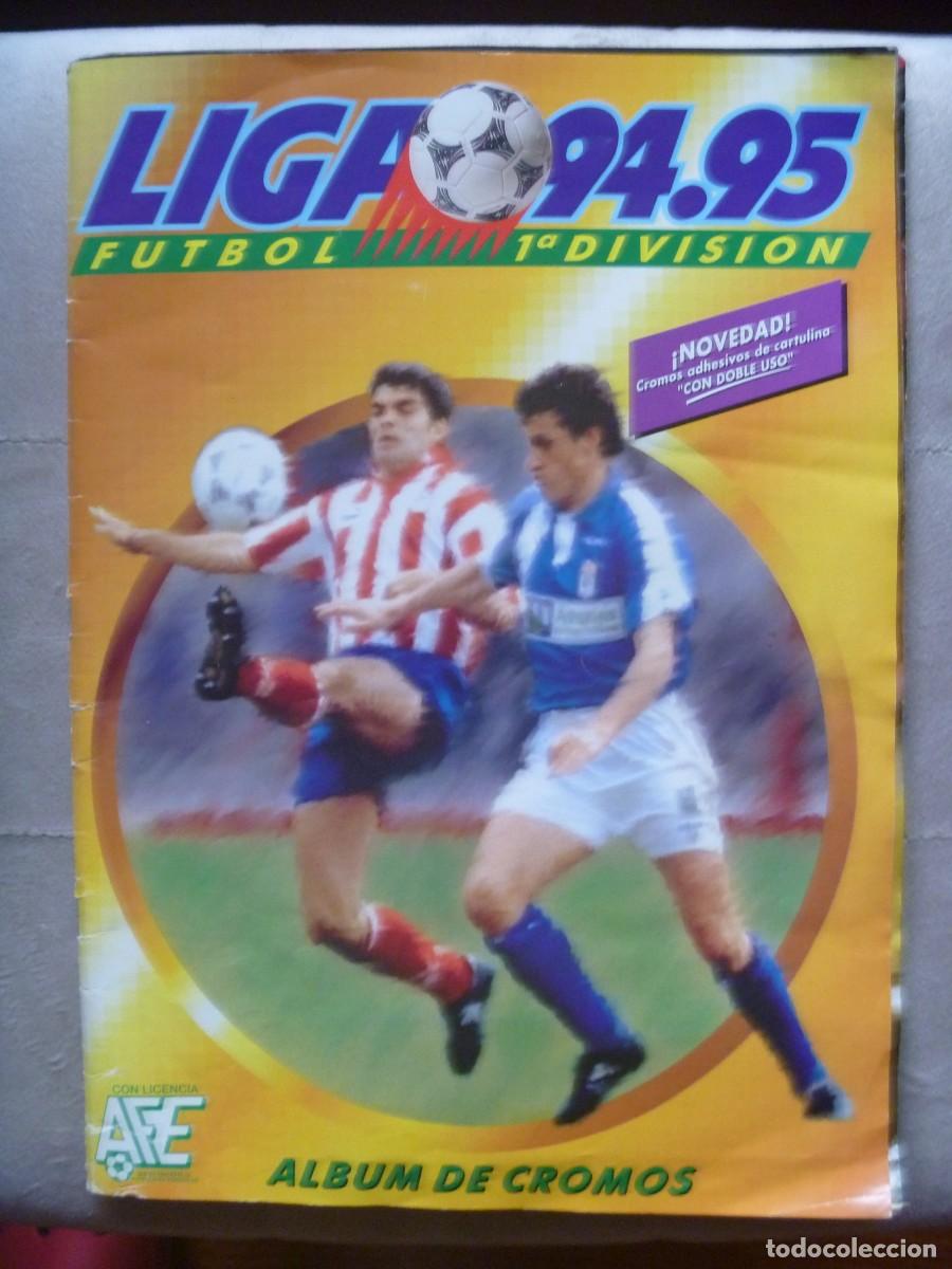 Coleccionismo deportivo: ALBUM LIGA EDICIONES ESTE 94 95 CASI COMPLETO OPORTUNIDAD