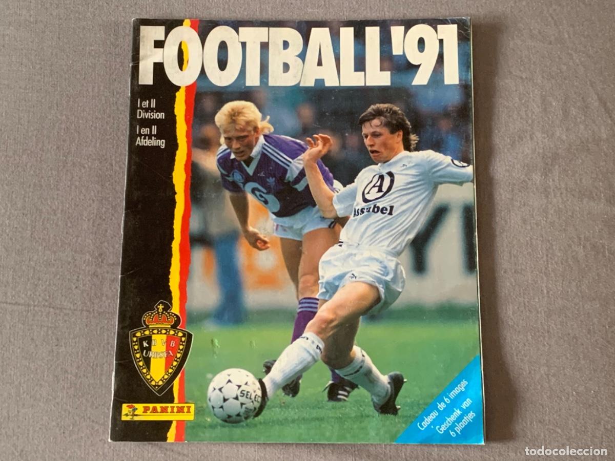 Collezionismo sportivo: ALBUM PLANCHA FOOTBALL 91 LIGA BELGA