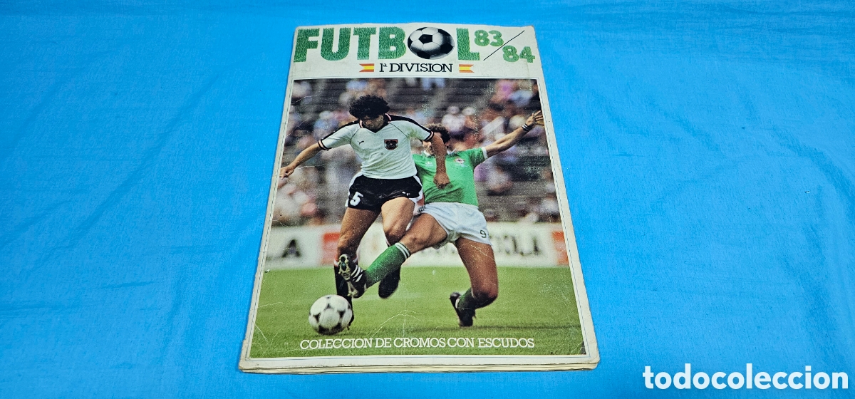 Collectionnisme sportif: ALBUM CASI COMPLETO FUTBOL 1&ordf; DIVISION 83 84 CROMOS CANO