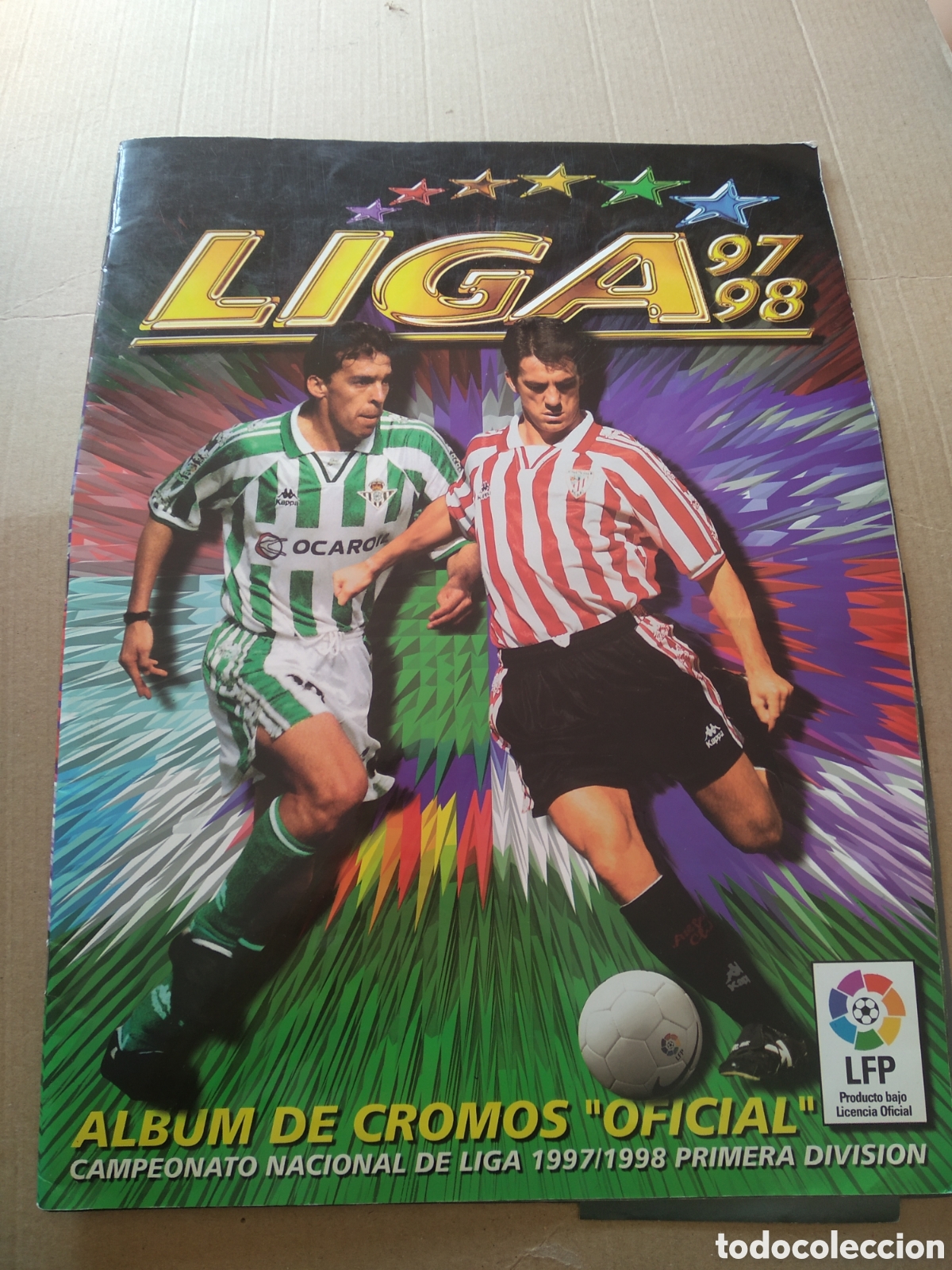 Sports collectibles: &Aacute;LBUM VACIO CROMO FUTBOL LIGA 1997-1998 EDICIONES ESTE 97-98