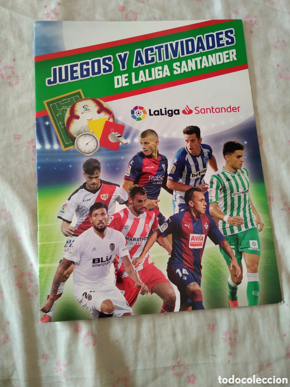 Collezionismo sportivo: ALBUM FUTBOL JUEGOS Y ACTIVIDADES DE LA LIGA SANTANDER 2018-2019 18-19 STUANI BARTRA GARAY LONGO