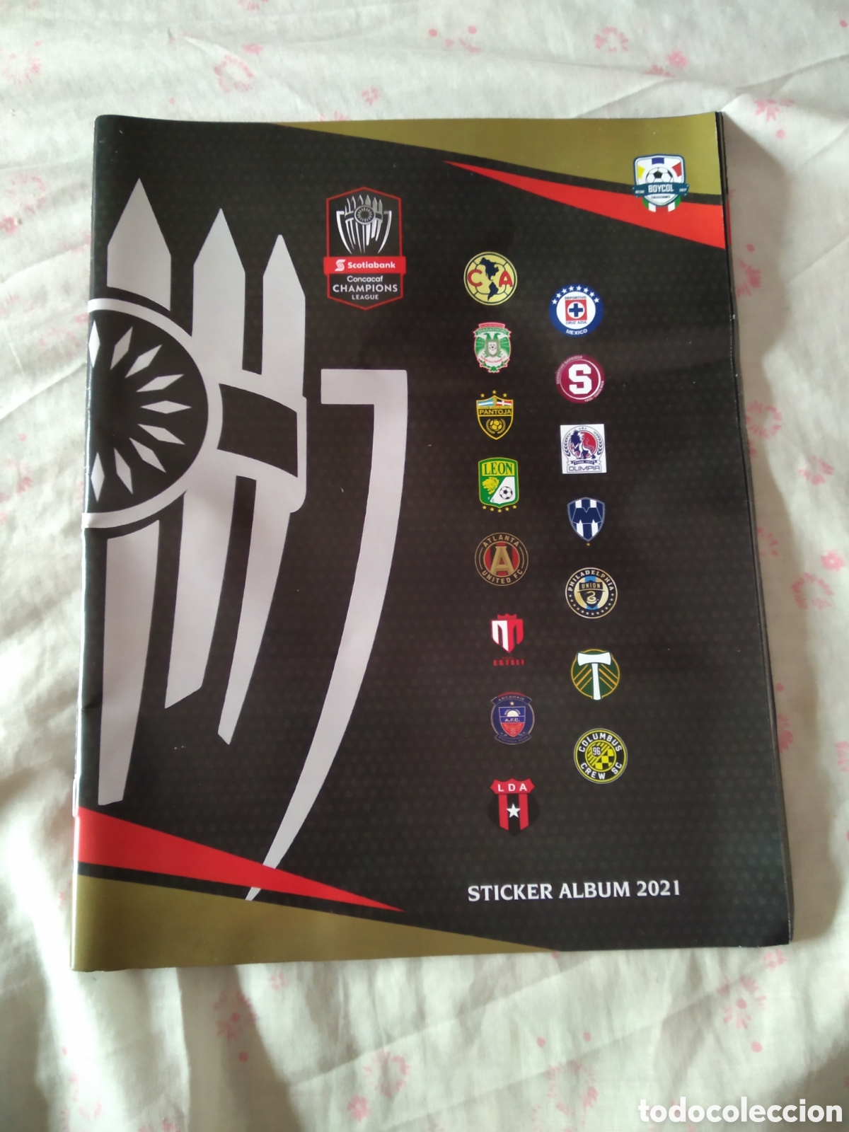 Collezionismo sportivo: &Aacute;LBUM VACIO CROMO STICKER FUTBOL CONCACAF 2021 EDITOR BOYCOL COLECCIONES COLOMBIA